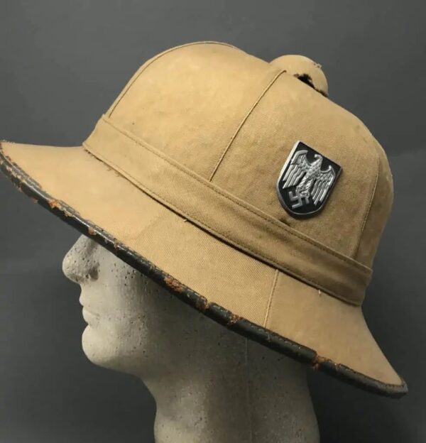 Good Luftwaffe Tropical Helmet – WWII German Military Collectible