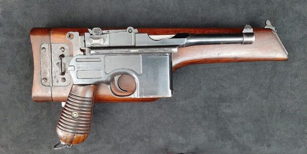 Mauser C96 Broomhandle Pistol – Authentic WWII  Model for Collectors - Image 4