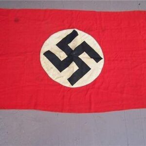 NSDAP WWII Flag Replica – Nazi Party Banner Detailed Model