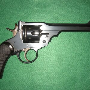 Webley MkV .455 Caliber WWII Replica Revolver – Detailed Model