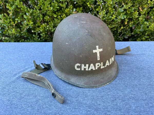 WWII FS/SB  Chaplain helmet