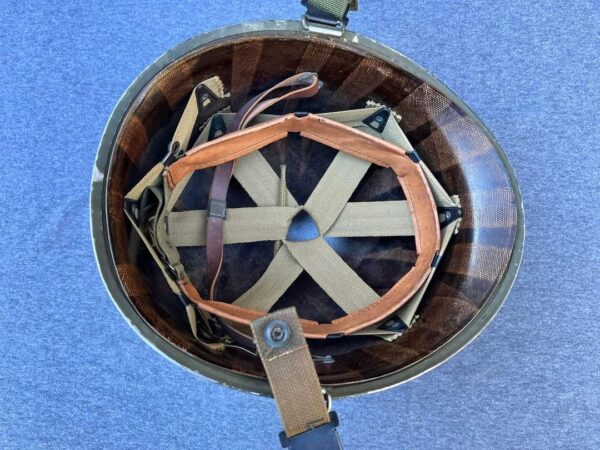 WWII FS/SB  Chaplain helmet - Image 4