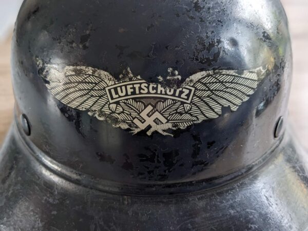 German Luftschutz Helmet - Image 2