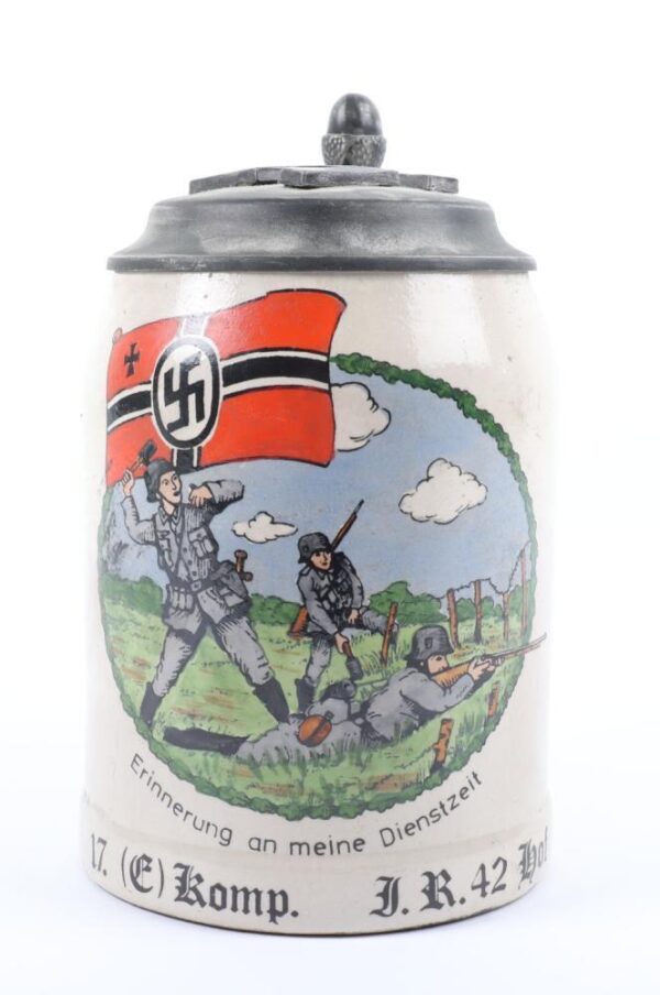 WW2 German Army Beer Stein