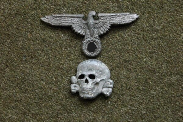 Waffen SS Cap Skull & Eagle