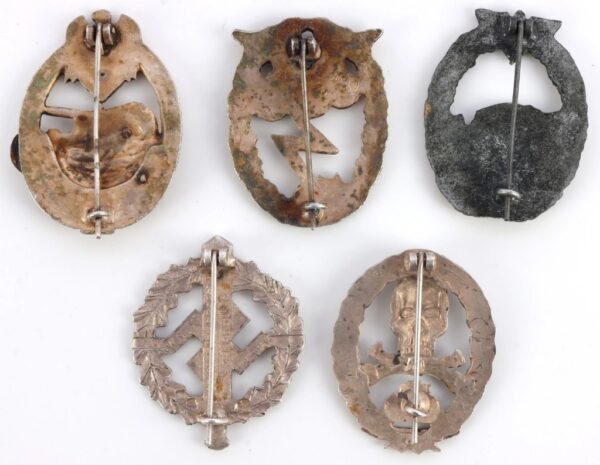 8 WWII GERMAN THIRD REICH BADGES - Image 6