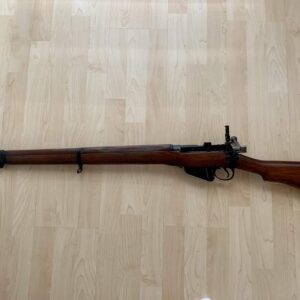 Lee Enfield 4 with bayonet.